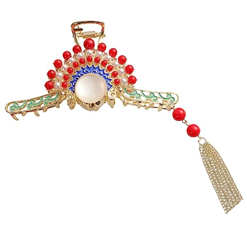 Beaupretty Große Haarklammer mit Perlen und Quasten Chinesischer Stil Haarclip für Damen Stabiler Haarhalter für Make Up und Alltag Modisches Haaraccessoire für Haartypen Beaupretty Große Haarklammer mit Perlen und Quasten Chinesischer Stil Haarclip für Damen Stabiler Haarhalter für Make Up und Alltag Modisches Haaraccessoire für Haartypen von Beaupretty