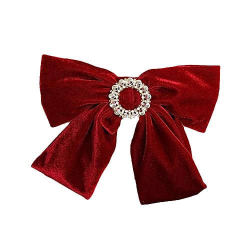 Beaupretty Große Schleife Haarnadel für Damen Rutschfeste Haarspange aus Samt Haarschmuck für Partys und Hochzeiten Haarclips für Mädchen Haaraccessoire mit Schleifen Beaupretty Große Schleife Haarnadel für Damen Rutschfeste Haarspange aus Samt Haarschmuck für Partys und Hochzeiten Haarclips für Mädchen Haaraccessoire mit Schleifen von Beaupretty