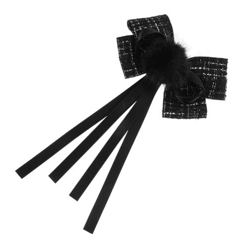 Beaupretty Große Schleifenbrosche für Damen Krawattennadel für Hemden und Kostüme für Partys Hochzeiten und Formelle Anlässe Einfach zu Tragen und Vielseitig Einsetzbar von Beaupretty