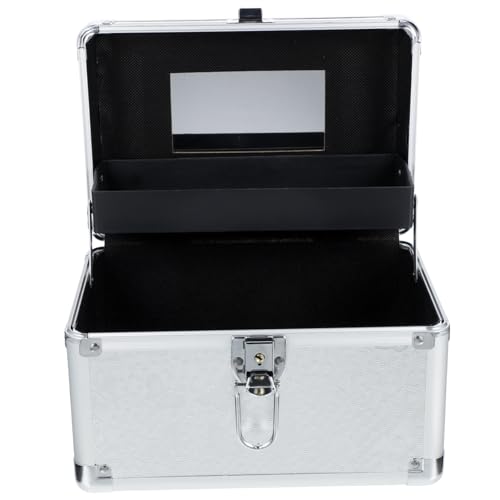 Beaupretty Großer Kosmetikkoffer Viel Stauraum Mehrschichtig Handlich für Visagisten und Reisen Vielseitiger Organizer für Make Up Maniküre und Beauty Zubehör von Beaupretty