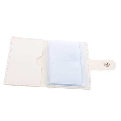 Beaupretty Kartenhalter Aus Pu-Leder Mit Mehreren Steckplätzen Ausweitasche Kleiner Kartenbehälter Kartenhalter Mit Großer Kapazität Tragbare Brieftasche Für Kleingeld-aufbewahrung von Beaupretty