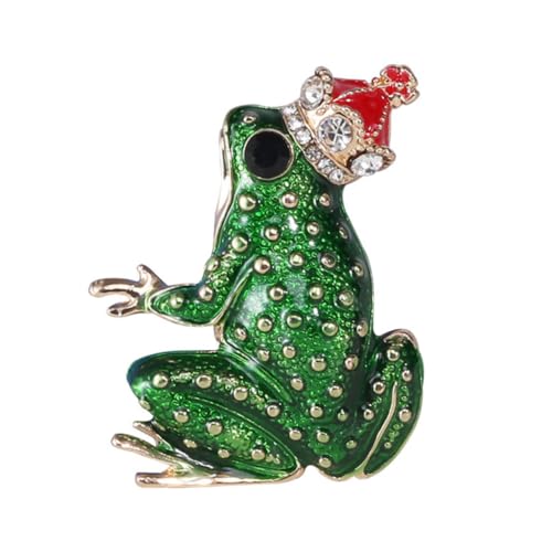 Beaupretty Grüne Frosch Brosche Legierung Emaille Tier Anstecknadel Stabile Kleidung Brosche Funkelnde Oberfläche Modisches Accessoire für Jacken Schals Hüte Beaupretty Grüne Frosch Brosche Legierung Emaille Tier Anstecknadel Stabile Kleidung Brosche Funkelnde Oberfläche Modisches Accessoire für Jacken Schals Hüte von Beaupretty