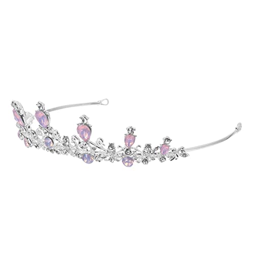 Beaupretty Haarband Brautkrone mit Strasssteinen Eleganter Hochzeitskopfschmuck für Damen für Hochzeit Abschlussball und Festliche Anlässe Zartes Design von Beaupretty