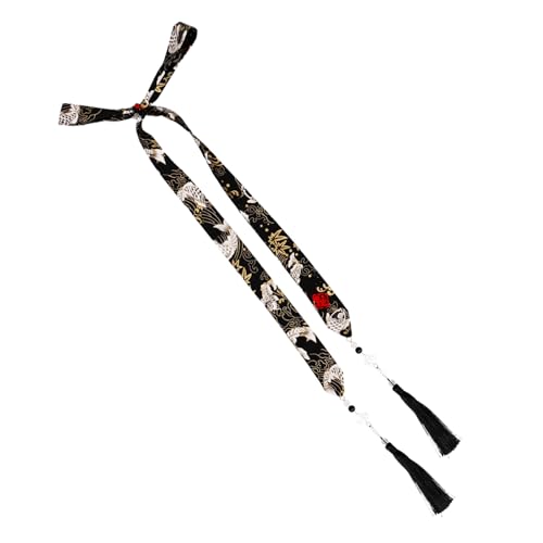 Beaupretty Langes Haarband Aus Haarschal Für Frauen Stirnband Mit Quaste Atmungsaktiv Und Bequem Für Diy-frisuren Und Partys von Beaupretty