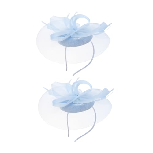 Beaupretty Damen Fascinator Hut Mit Netzschleier Und Blumen Elegantes Haaraccessoire Für Hochzeiten Teepartys Und Besondere Anlässe Teiliges von Beaupretty