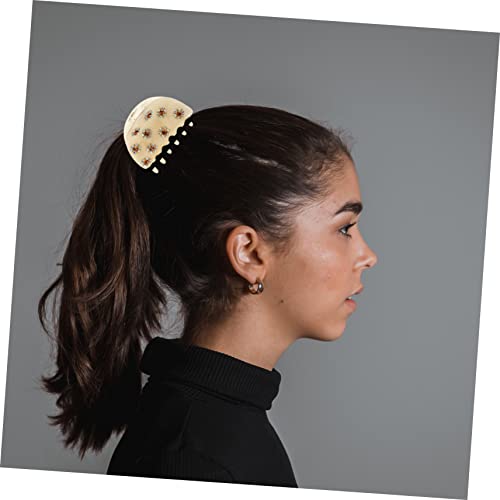 Beaupretty Haarspange mit Funkelnden Strasssteinen Halbrund Starker Komfortables Tragen Vielseitiges Haaraccessoire für Damen Geeignet für Alltag Reisen und Festliche Anlässe von Beaupretty