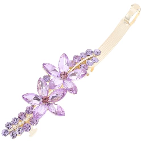 Beaupretty Haarspange mit Strass Hochzeit Haarspangen Haarschleifen für Mädchen spring hair clips flower hair clips Haarnadel Haar Klammern Frauen Haarspange Strass Haarspange Kristall von Beaupretty