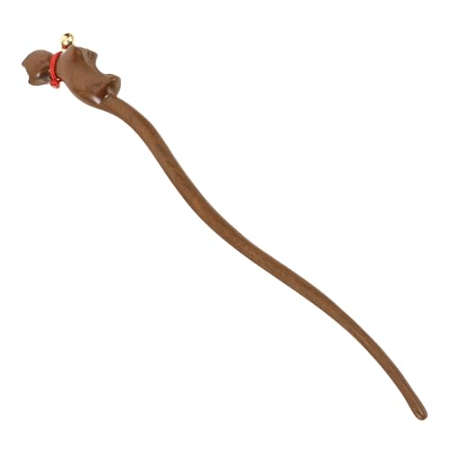 Beaupretty Haarstäbchen Aus Holz Katzen-design Haarschmuck Für Frauen Vintage-stil Lang Accessoire Für Haare Geeignet Für Verschiedene Anlässe von Beaupretty
