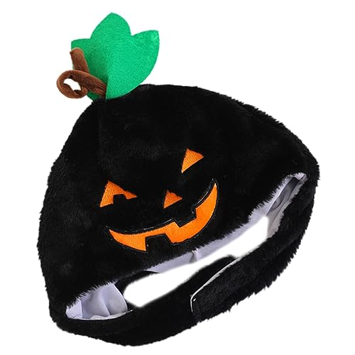 Beaupretty Halloween Kostümhut Kürbis Kopfschmuck Schwarz Halloween Party Zubehör Festival Cosplay Kopfbedeckung für Erwachsene Leicht Tragbar und Wiederverwendbar von Beaupretty