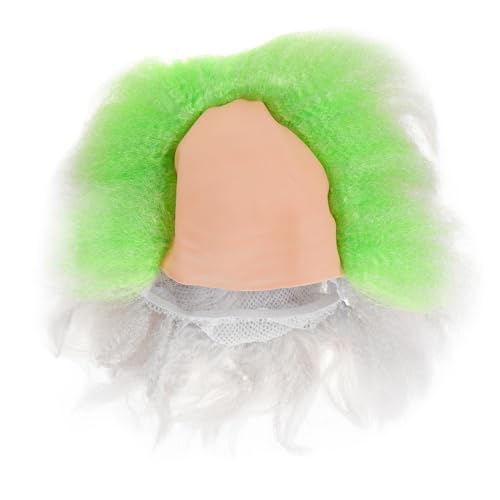 Beaupretty Glatzkopf-perücke Für Männer Cosplay-kunsthaarperücke Halloween-kostümperücke Realistische Herrenperücke Party-maskerade-requisite Glatzkopf-kostümzubehör von Beaupretty