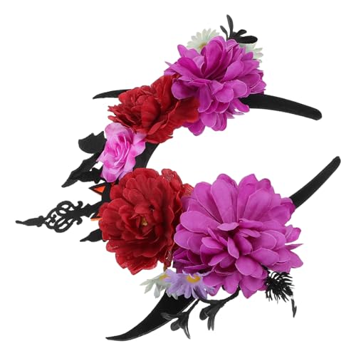 Beaupretty Halloween Stirnband mit Fledermausohren und Teufelshörnern Leichtes Langlebiges Halloween Haaraccessoire für Frauen für Cosplay Kostümpartys und Düstere Themenveranstaltungen Beaupretty Halloween Stirnband mit Fledermausohren und Teufelshörnern Leichtes Langlebiges Halloween Haaraccessoire für Frauen für Cosplay Kostümpartys und Düstere Themenveranstaltungen von Beaupretty