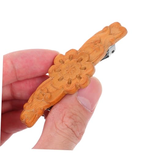 Beaupretty Holz Haarspangen Damen Traditionell Chinesisch Frühlingsdesign Haarnadeln Haarschmuck Mit Federclip Mechanismus Für Pferdeschwanz Frisuren Accessoires Für Hochzeit Party Und Alltag von Beaupretty
