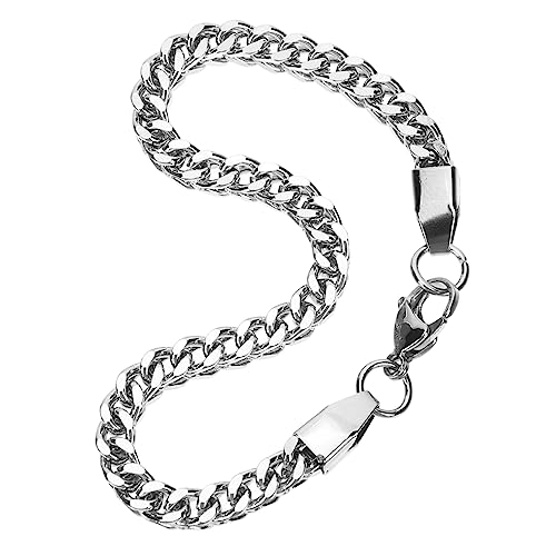 Beaupretty Männer Gliederarmband Aus Herren Handgelenkkette Personalisiertes Kettenarmband Für Herren Metallene Bettelarmband Für Männer von Beaupretty