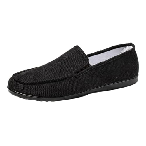 Beaupretty Herren Freizeit Schuhe mit Weicher Sohle Atmungsaktive Leichte Slip Sneakers für Jahreszeiten Rutschfestes PU Material Bequeme Freizeit und Sportschuhe von Beaupretty