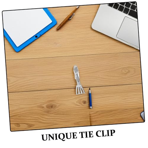 Beaupretty Herren Krawattenklammer Kreatives Pfannenwender Design Sicherer Halt Modischer Krawattenhalter Für Business Hochzeiten Und Besondere Anlässe von Beaupretty