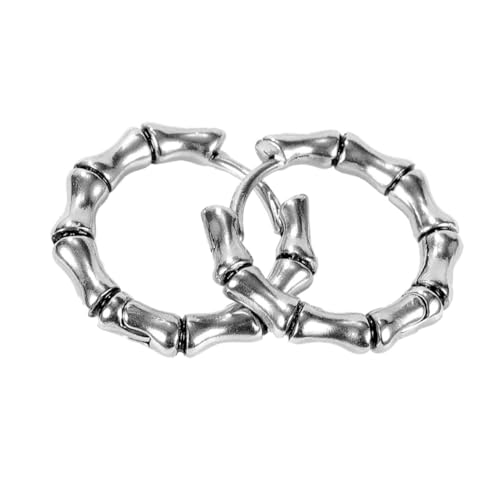 Beaupretty Herren Titanstahl Ohrstecker Bamboo Joint Design Schlichte Ohrschmuck Accessoires Leicht Langlebig Geeignet für Alltag Party für Männer Beaupretty Herren Titanstahl Ohrstecker Bamboo Joint Design Schlichte Ohrschmuck Accessoires Leicht Langlebig Geeignet für Alltag Party für Männer von Beaupretty