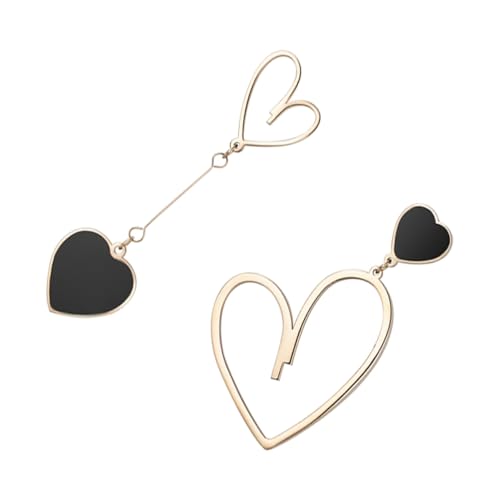 Beaupretty Herz Ohrringe Ohrstecker Für Frauen Stilvoller Schmuck Ohrschmuck Dekorative Herzohrringe Frauen Ohrring Schmuck Ohrstecker von Beaupretty