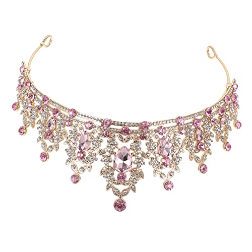 Beaupretty Hochzeit Tiara für Damen für Hochzeiten Geburtstagsfeiern Besondere Anlässe Funkelndes Haarschmuck mit Feiner Verarbeitung Langlebigem Design von Beaupretty