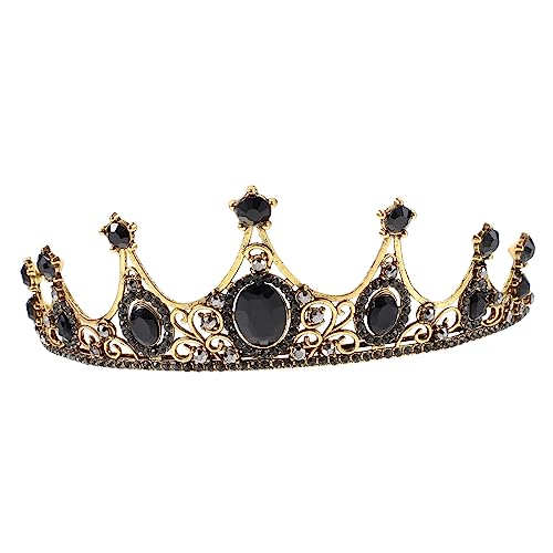 Beaupretty Hochzeitskrone für Damen im Barockstil Funkelndes Diadem mit Strasssteinen für Braut Geburtstagsfeiern und Besondere Anlässe Langlebig und Auffällig von Beaupretty
