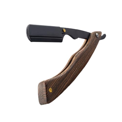 Beaupretty Clip Rasierer Mit Edelstahl-klingenhalter Und Holzgriff Faltbar Und Tragbar Für Präzises Barttrimmen Sicher Und Hygienisch Für Herrenpflege von Beaupretty