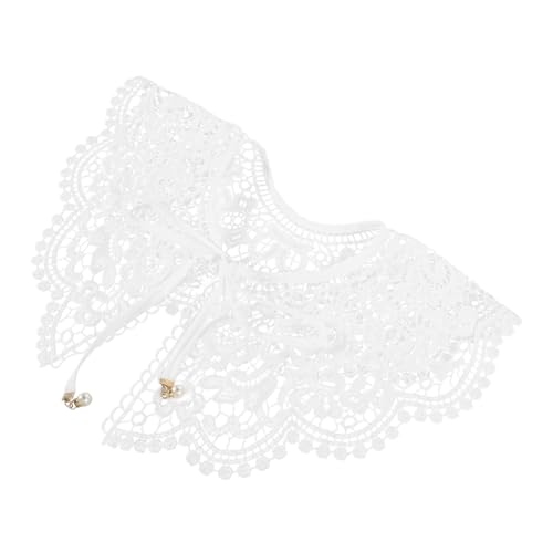 Beaupretty Falscher Kragen Damen Spitze Abnehmbar Blumenkoller Casual Dekorativ Luftig Vielseitig Für Anlässe Und Alltagsmode Schützt Kragen Verlängert Lebensdauer Der Bekleidung von Beaupretty
