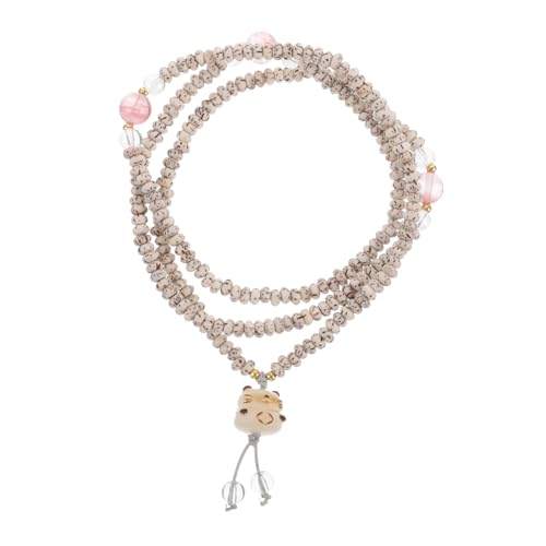 Beaupretty Holzperlen Armband für Gebet Meditation Handgefertigtes Buddhistisches für Männer Frauen Ethnisches Design mit Japanischen Einflüssen Spirituelle Praktiken von Beaupretty