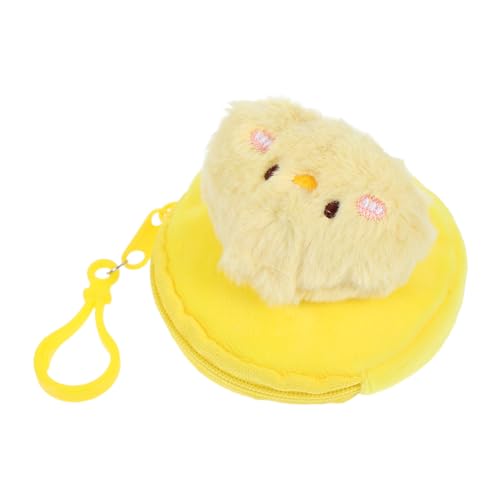 Beaupretty Plüschtier Huhn Geldbörse Süße Kleine Tiergeldbörse Plüsch-hühnertasche Für Münzen Und Kleine Gegenstände Cartoon-Aufbewahrungstasche Für Junge Mädchen Und Studenten von Beaupretty