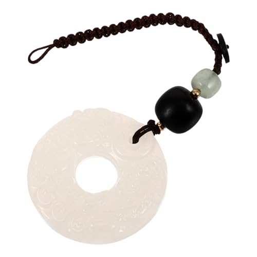 Beaupretty Jade Schlüsselanhänger Anhänger Keychain Charm Kette Anhänger Für Schlüssel von Beaupretty
