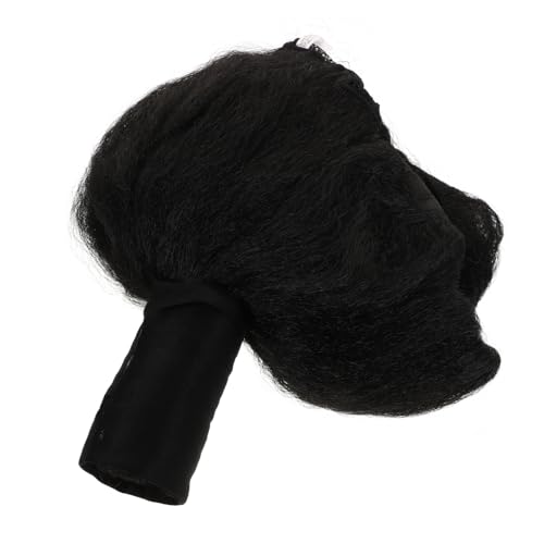 Beaupretty Japanische Perücke Perücken schwarz Kostümperücken Männer Kopfschmuck Wrestling-Kostüm-Perücke Cosplay-Perücken Perücke für Party männliche Perücken Richter Perücken k Seide von Beaupretty