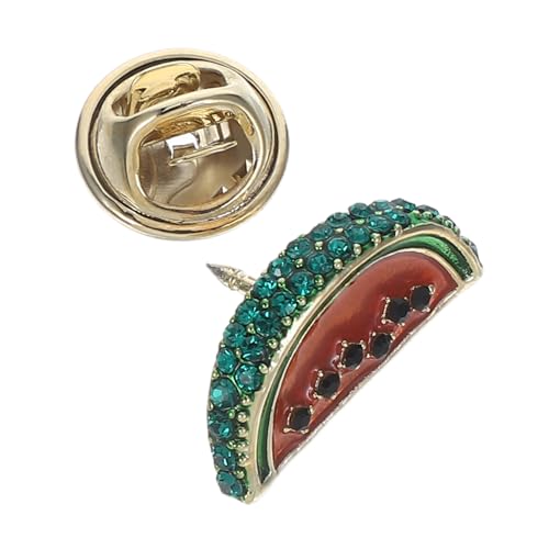Beaupretty Japanischer Brooch Wassermelon Mini Anstecker Kreatives Design Niedlicher Frucht Broschen Pin für Kleidung Taschen Jacken Accessoires für Sommer Hawaii Partys Diy Basteln von Beaupretty