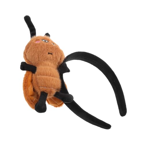 Beaupretty Plüsch-tier-stirnband Kakerlake-motiv Für Kinderparty-dekorationen Cosplay-requisite Geburtstag-zubehör Humorvoll Und Lustig Kopfbedeckung Für Frauen Haar-accessoire von Beaupretty
