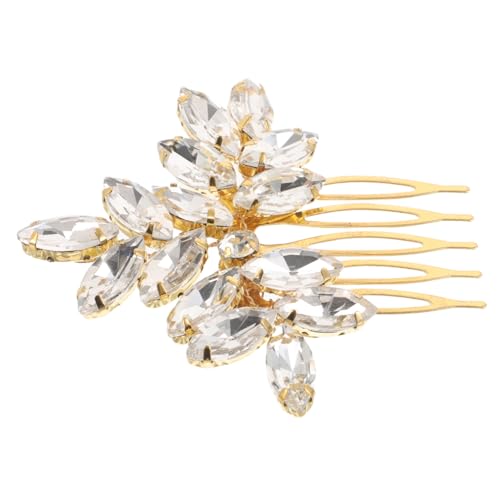 Beaupretty Kamm Für Hochzeiten Seitlicher Haarkamm Mit Strasssteinen Dekorativer Kamm Für Frauen Haarschmuck Für Braut Hochzeitsschmuck Für Frisuren von Beaupretty
