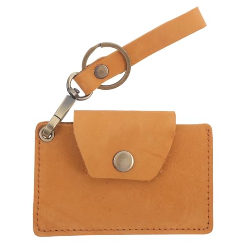 Beaupretty Kartenhalter Hochwertigem Rindsleder Kompakte Geldbörse für Kreditkarten und Ausweise Multifunktionale Aufbewahrung für Bus und Kreditkarten Leichtes Design für Unterwegs von Beaupretty