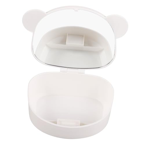Beaupretty Reise-Make-up-Organizer Mit Spiegel Für Haar-Accessoires Make-up Und Wattepads Kompakter Schminktisch-Organizer Mit Bärenohr-Design Stil Beaupretty Reise-Make-up-Organizer Mit Spiegel Für Haar-Accessoires Make-up Und Wattepads Kompakter Schminktisch-Organizer Mit Bärenohr-Design Stil von Beaupretty