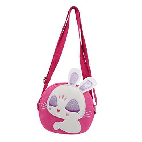 Beaupretty Kindergerechte Mini Umhängetasche Damen Crossbody Tasche mit Verstellbarem Gurt Leichter Tragbarer Aufbewahrungsbeutel für Schlüssel und Kleinigkeiten Langlebiges Material von Beaupretty