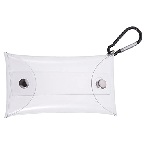 Beaupretty Klarer Münzbeutel Transparente Geldbörse für Lippenstift Schlüssel Kopfhörer Eleganter Aufbewahrungstasche für Damen für Reisen von Beaupretty