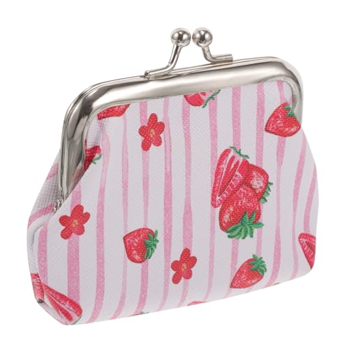 Beaupretty Kleiner Geldbeutel mit Früchte Design Tragbare Münztasche für Frauen Verstauen von Kleingeld Schlüsseln und Kleinen Gegenständen für Täglichen Gebrauch und von Beaupretty