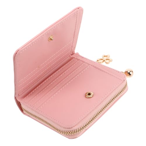 Beaupretty Kleines Damen Portemonnaie mit Reißverschluss Multifunktionale Geldbörse für Münzen Karten Stylisches Handtäschchen im Trendigen für Ausgehen von Beaupretty