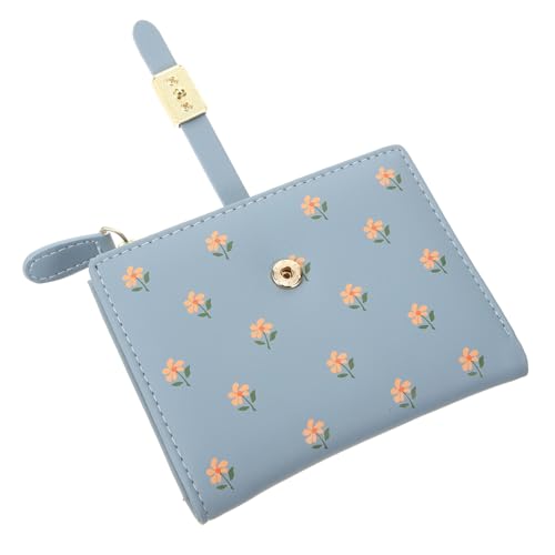 Beaupretty Kompakte Damen Geldbörse mit Niedlichem Karton Design Tragbare Kleine Brieftasche für Münzen und Karten Portemonnaie für Verschiedene Anlässe von Beaupretty