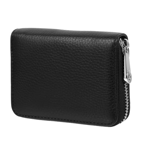 Beaupretty Kompakte Kartenbeutel mit Reißverschluss Vielseitiger Außenkartenhalter für Id Bankkarten für Reisen Praktischer Münzbehälter von Beaupretty