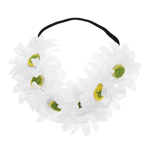 Beaupretty Stirnbänder Kopfbedeckung Damen-Haarband Blumen-Stirnband Mädchen-Stirnband Zubehör Für Miss Sommerkranz von Beaupretty