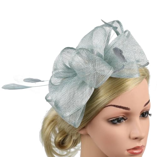 Beaupretty Kopfschmuck für -Fascinator haarschmuck für damen haarzubehör für damen Hochzeitskleid Topper Mini-Zylinder stirnband Haarreifen Krawatte Hut von Beaupretty