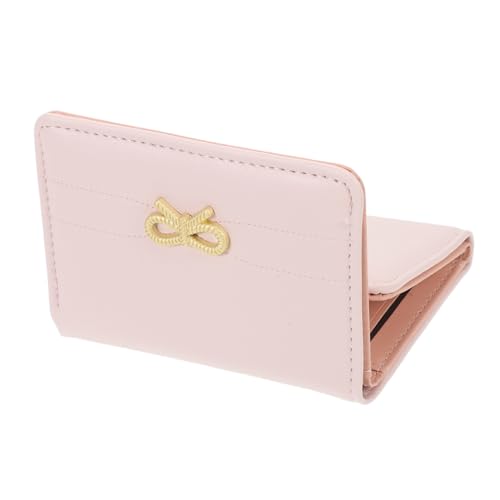 Beaupretty Koreanische Kurzgeldbörse Damen mit Schmetterlingsakzent Kompakt Multifunktional mit Mehreren Kartenfächern Leicht für Shopping Reisen Alltag Handlich für Frauen und Mädchen von Beaupretty