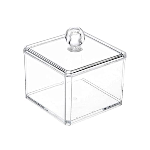 Beaupretty Kosmetik-organizer Aus Acryl Transparente Aufbewahrungsbox Für Make-up Kosmetikbehälter Für Arbeitsplatte Quadratisches Design Praktisches Stauraum-system von Beaupretty