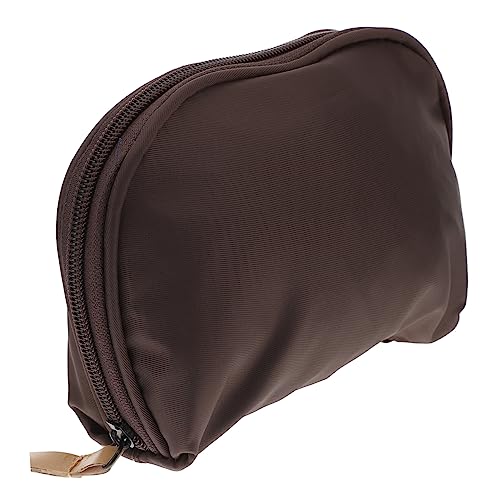 Beaupretty Kosmetiktasche Fan Form Großer Kapazität mit Reißverschluss Tragbarer Makeup Organizer Lippenstift Nagellack Aufbewahrungstasche für Reisen Alltag Damen Zufällige Farbe von Beaupretty