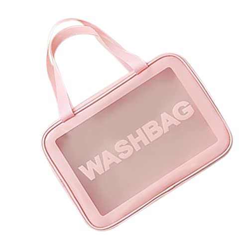 Beaupretty Kosmetiktasche Hygienebeutel Reise-Kosmetik-Aufbewahrungstasche Duschtasche Kosmetika Kulturtasche Für Männer Durchsichtige Wäschesäcke Mann PVC Kulturbeutel Fortschrittlich von Beaupretty