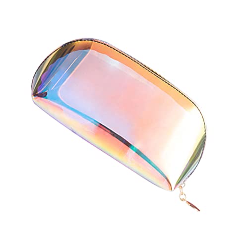 Beaupretty Kosmetiktasche Transparent TPU Halbmond Form Makeup Pouch Vielseitig Tragbar Für Damen Reise Schminktasche Organizer von Beaupretty