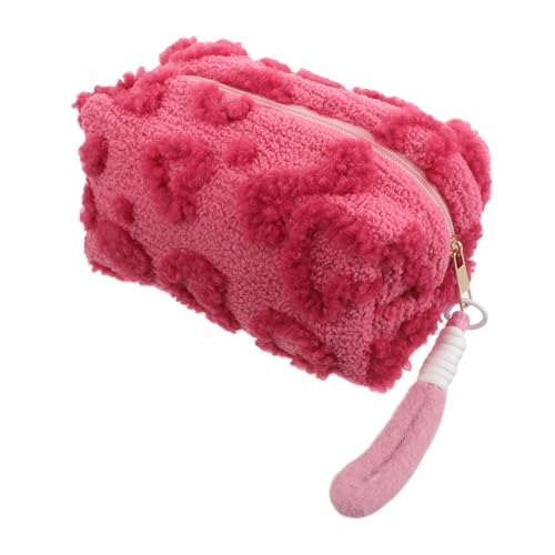 Beaupretty Kosmetiktasche mit Herzmuster Große Kapazität Weiches Material Reißverschluss Organizer Tragbare Schminktasche für Pinsel und Lippenstifte Geeignet für Reisen und Alltag Beaupretty Kosmetiktasche mit Herzmuster Große Kapazität Weiches Material Reißverschluss Organizer Tragbare Schminktasche für Pinsel und Lippenstifte Geeignet für Reisen und Alltag von Beaupretty