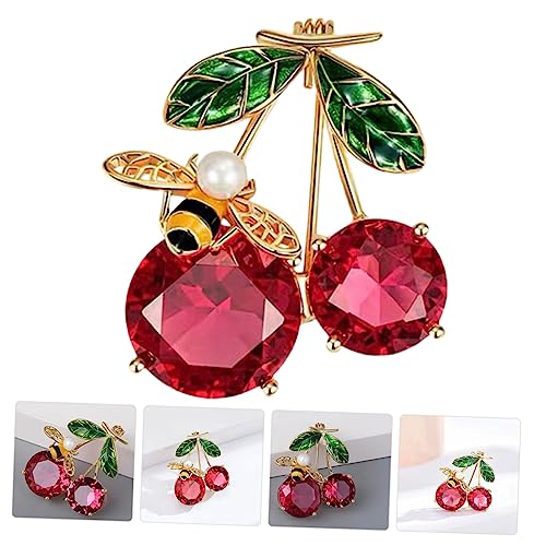 Beaupretty Kreative Bienen Brosche Damen Anstecknadel Schmuck Accessoire für Kleidung Schals und Hüte Leichter Modischer Broschenschmuck als für Frauen von Beaupretty