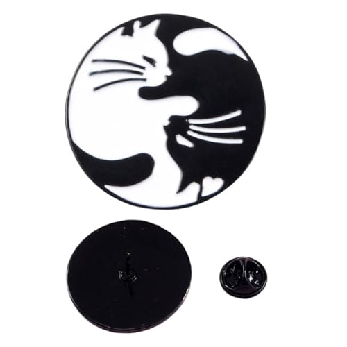 Beaupretty Kreative Kleine Katzenbrosche aus Legierung Lustige Cartoon Anstecknadel Leichter Modischer Tierbroschen Clip für Jeans Kleidung und Taschen von Beaupretty
